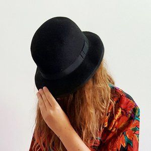 1990’s Felted Wool Esprit Fedora Hat